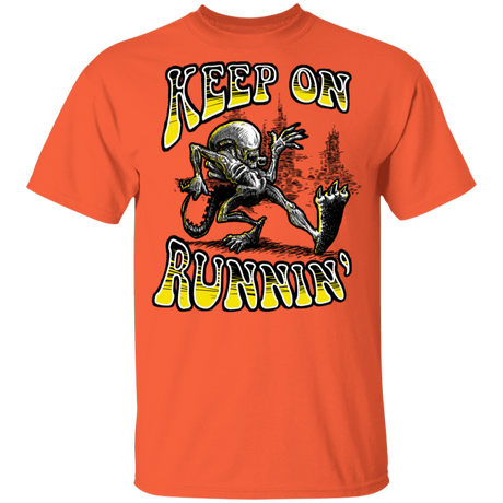 T-Shirts Orange / YXS Keep on Runnin Youth T-Shirt