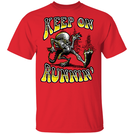 T-Shirts Red / YXS Keep on Runnin Youth T-Shirt