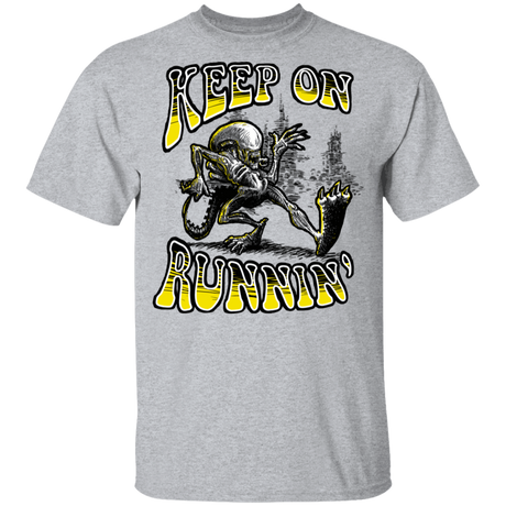 T-Shirts Sport Grey / YXS Keep on Runnin Youth T-Shirt