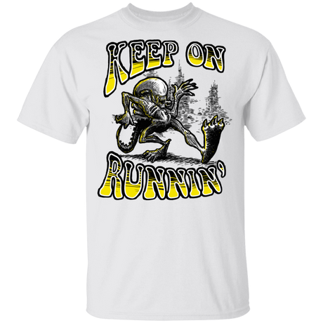 T-Shirts White / YXS Keep on Runnin Youth T-Shirt