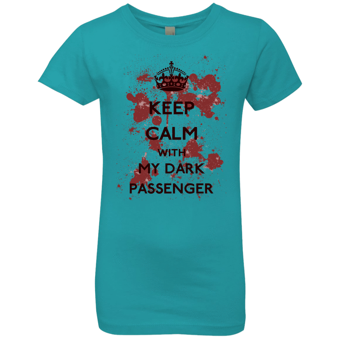 T-Shirts Tahiti Blue / YXS Keep passenger Girls Premium T-Shirt