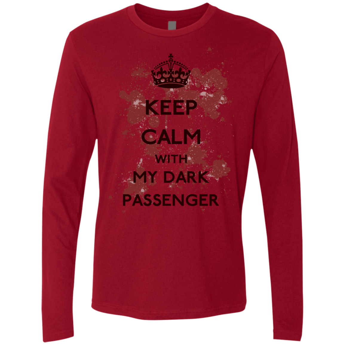 T-Shirts Cardinal / Small Keep passenger Men's Premium Long Sleeve