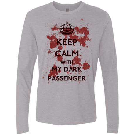 T-Shirts Heather Grey / Small Keep passenger Men's Premium Long Sleeve