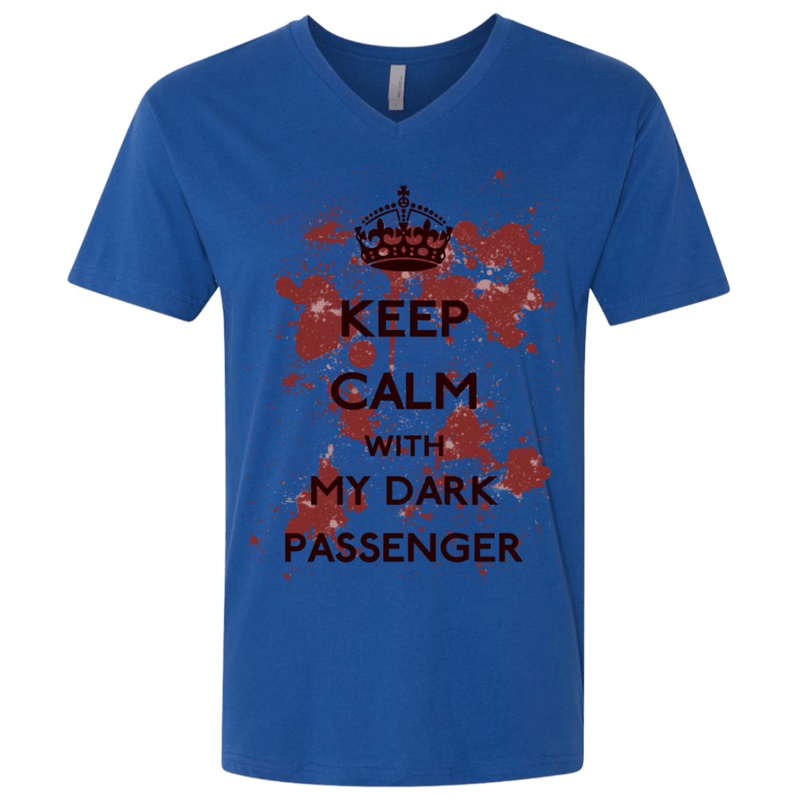 T-Shirts Royal / X-Small Keep passenger Men's Premium V-Neck