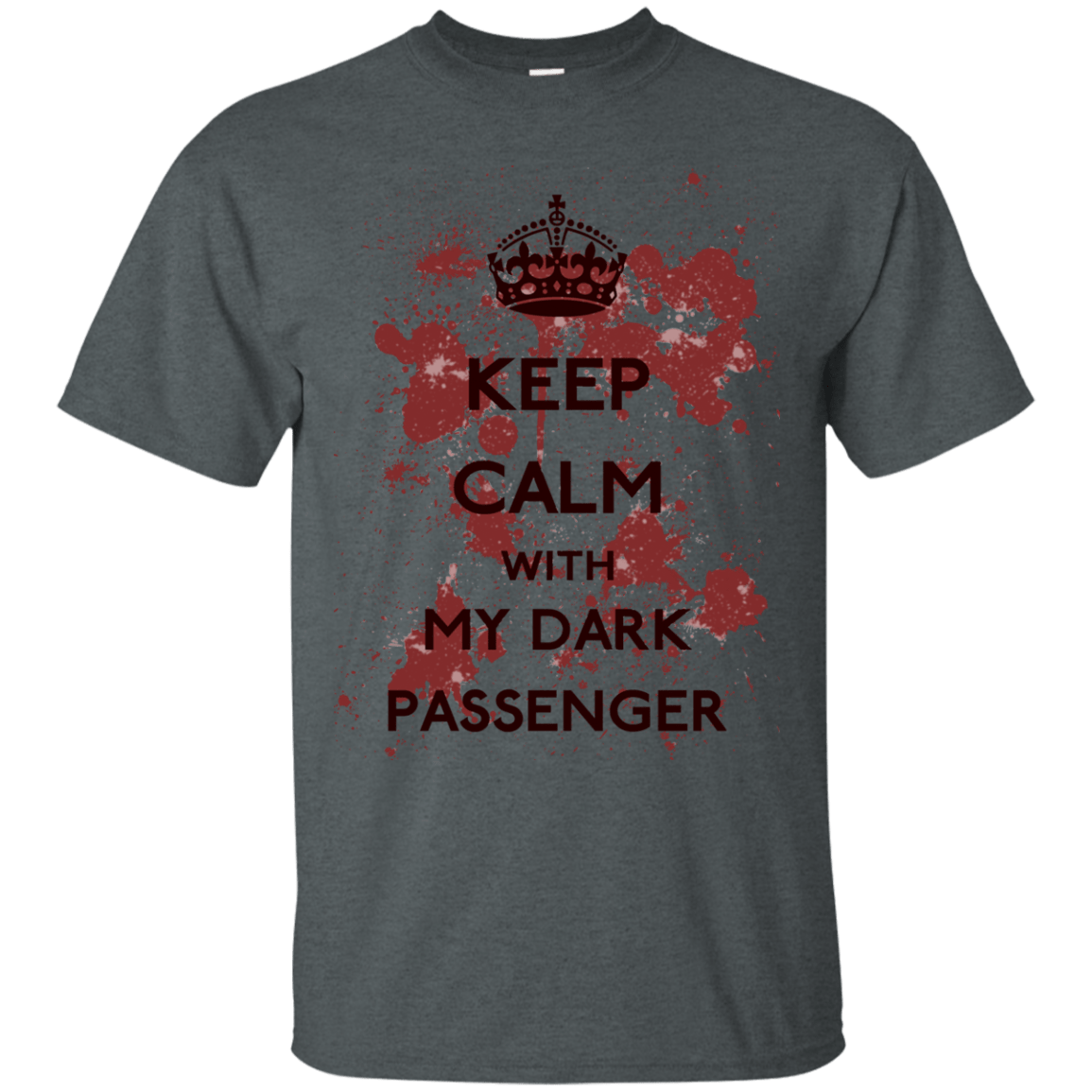 T-Shirts Dark Heather / Small Keep passenger T-Shirt