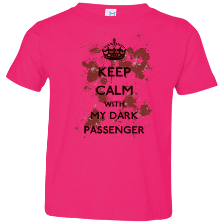 T-Shirts Hot Pink / 2T Keep passenger Toddler Premium T-Shirt