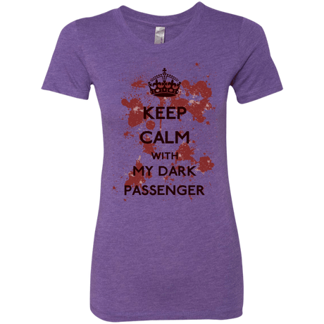 T-Shirts Purple Rush / Small Keep passenger Women's Triblend T-Shirt