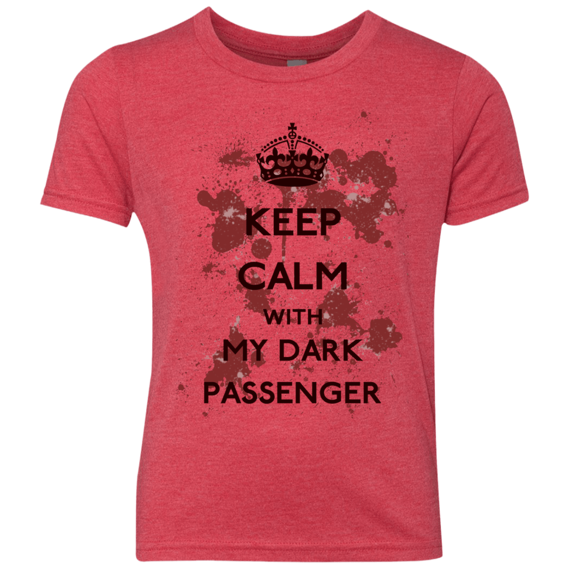 T-Shirts Vintage Red / YXS Keep passenger Youth Triblend T-Shirt