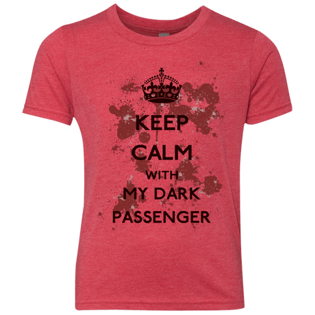T-Shirts Vintage Red / YXS Keep passenger Youth Triblend T-Shirt