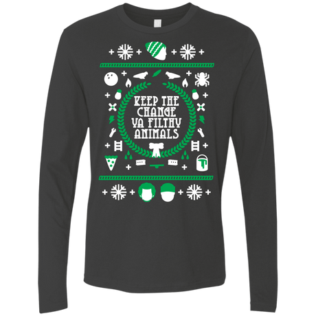 T-Shirts Heavy Metal / Small Keep The Change Men's Premium Long Sleeve