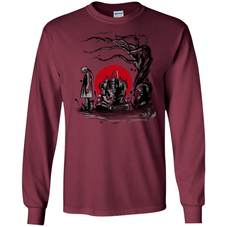 T-Shirts Maroon / S Keeping A Promise Men's Long Sleeve T-Shirt