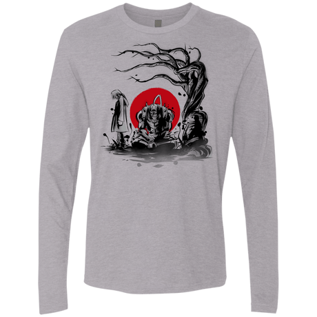 T-Shirts Heather Grey / S Keeping A Promise Men's Premium Long Sleeve