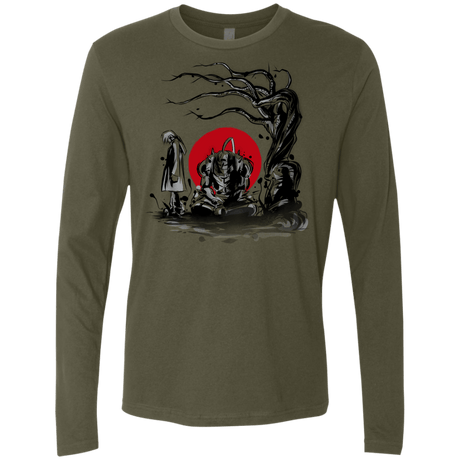 T-Shirts Military Green / S Keeping A Promise Men's Premium Long Sleeve