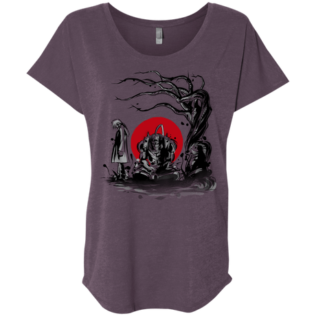 T-Shirts Vintage Purple / X-Small Keeping A Promise Triblend Dolman Sleeve