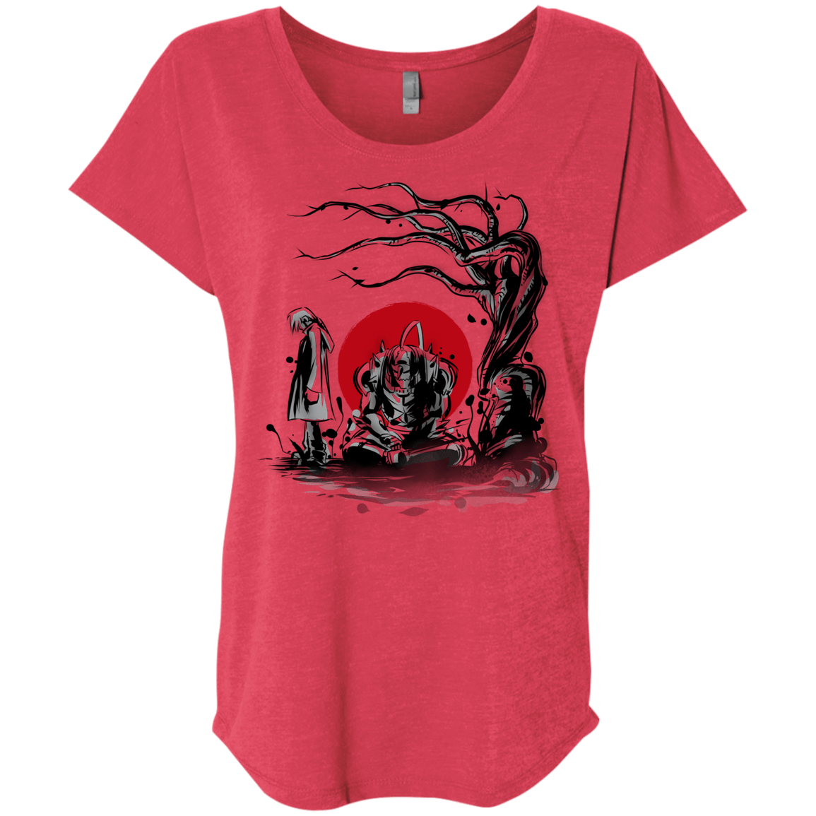 T-Shirts Vintage Red / X-Small Keeping A Promise Triblend Dolman Sleeve