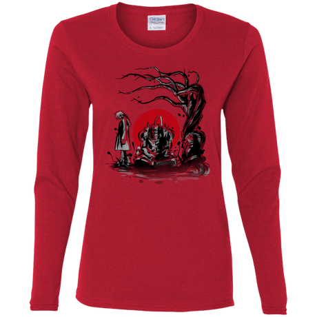 T-Shirts Red / S Keeping A Promise Women's Long Sleeve T-Shirt