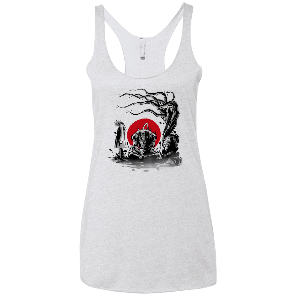 T-Shirts Heather White / X-Small Keeping A Promise Women's Triblend Racerback Tank