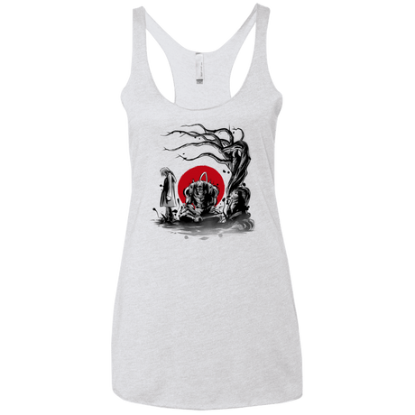 T-Shirts Heather White / X-Small Keeping A Promise Women's Triblend Racerback Tank
