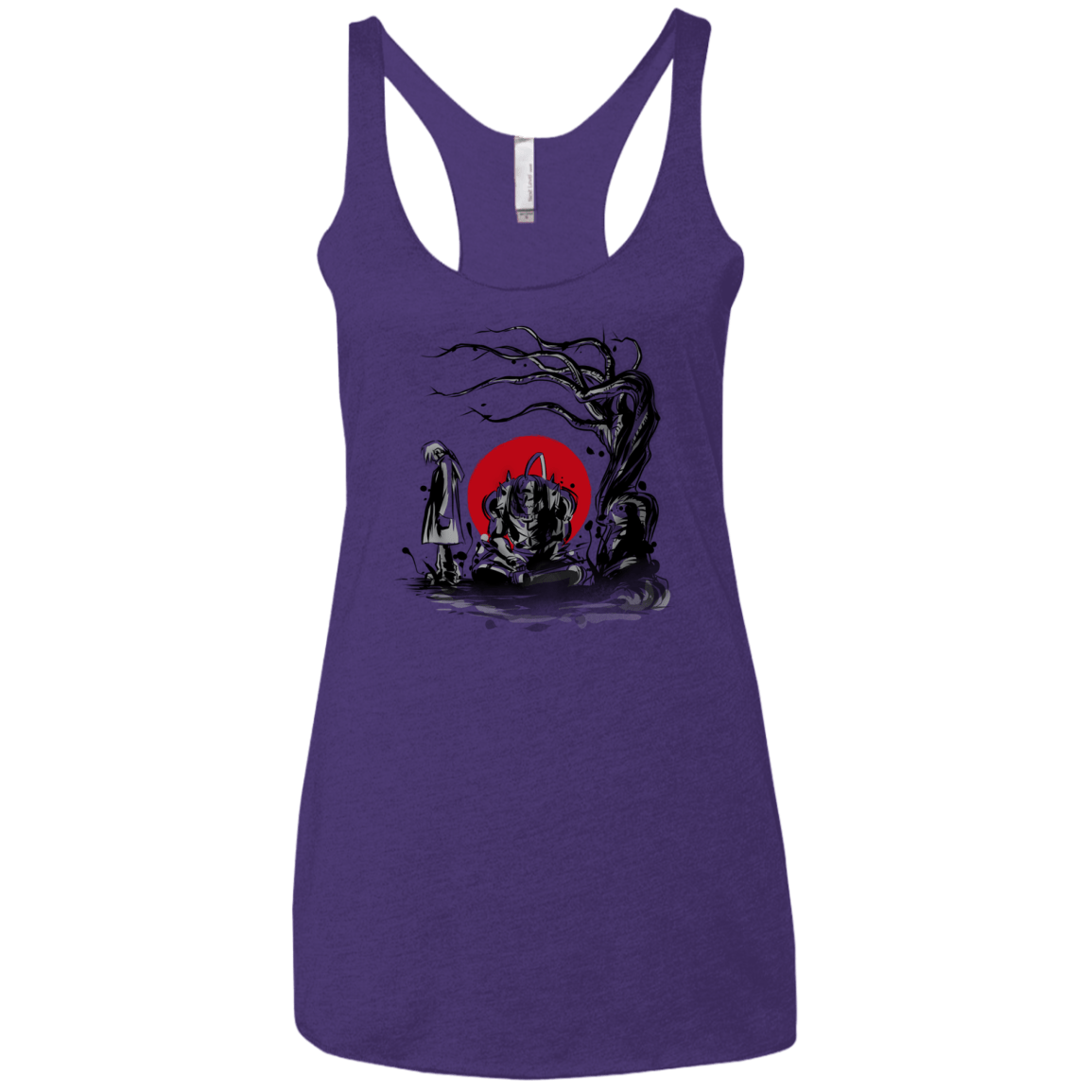 T-Shirts Purple Rush / X-Small Keeping A Promise Women's Triblend Racerback Tank