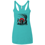 T-Shirts Tahiti Blue / X-Small Keeping A Promise Women's Triblend Racerback Tank