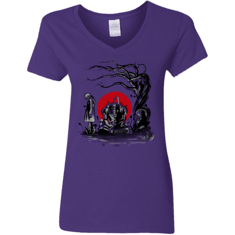 T-Shirts Purple / S Keeping A Promise Women's V-Neck T-Shirt