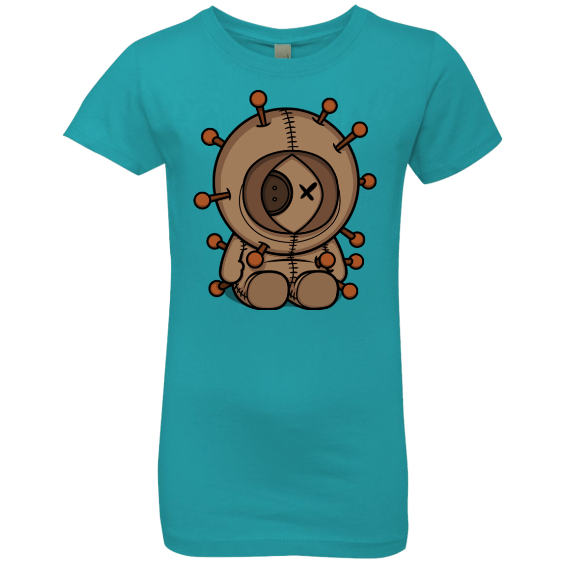 T-Shirts Tahiti Blue / YXS Kenneedles Girls Premium T-Shirt