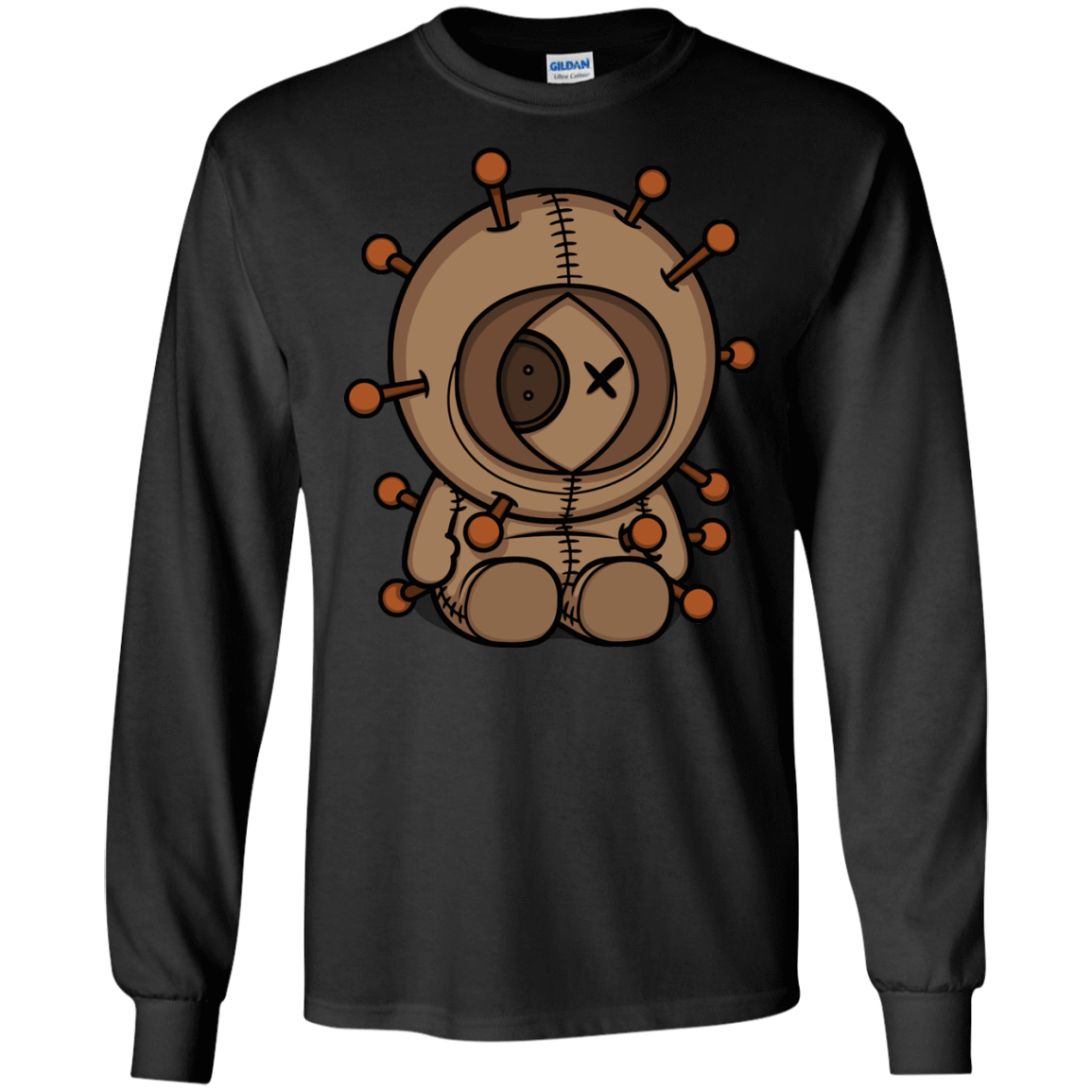 T-Shirts Black / S Kenneedles Men's Long Sleeve T-Shirt