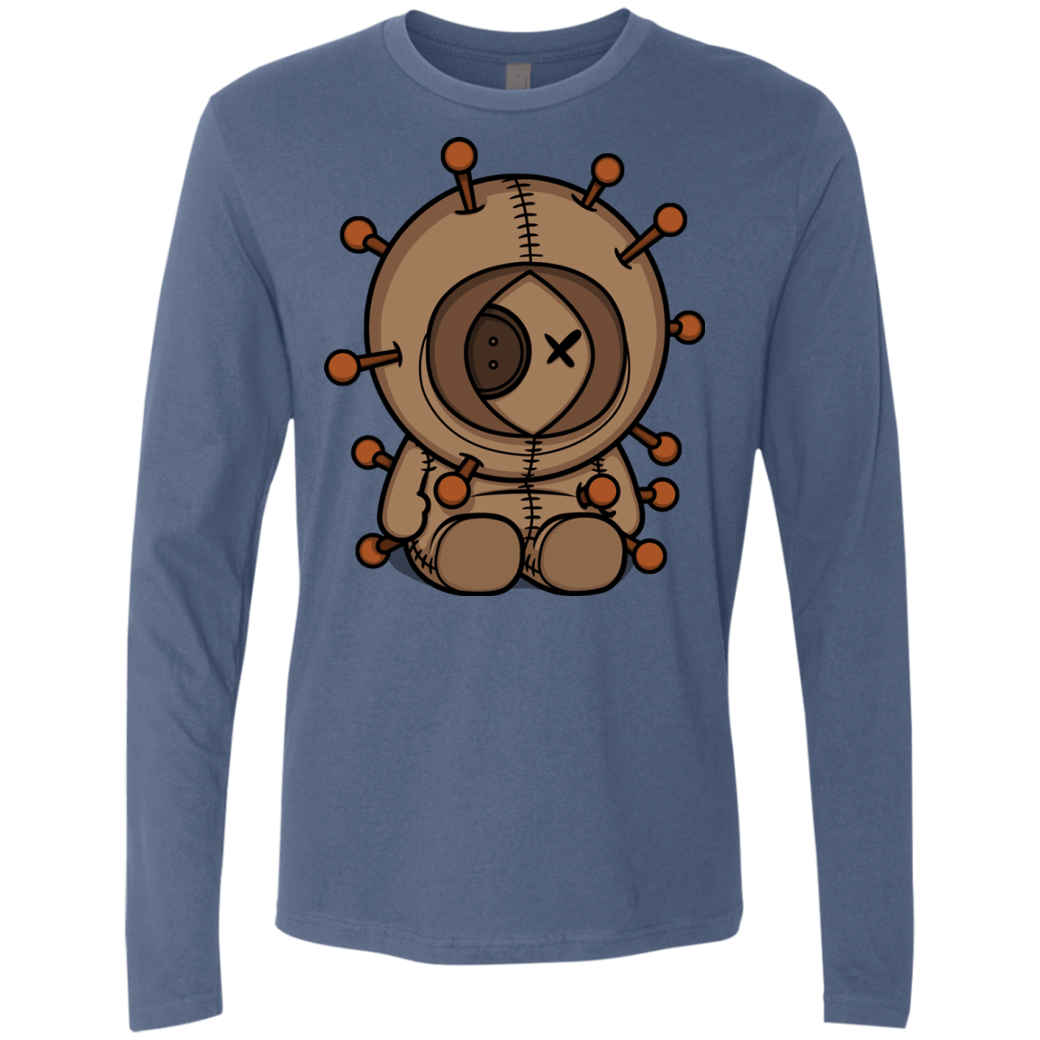 T-Shirts Indigo / S Kenneedles Men's Premium Long Sleeve