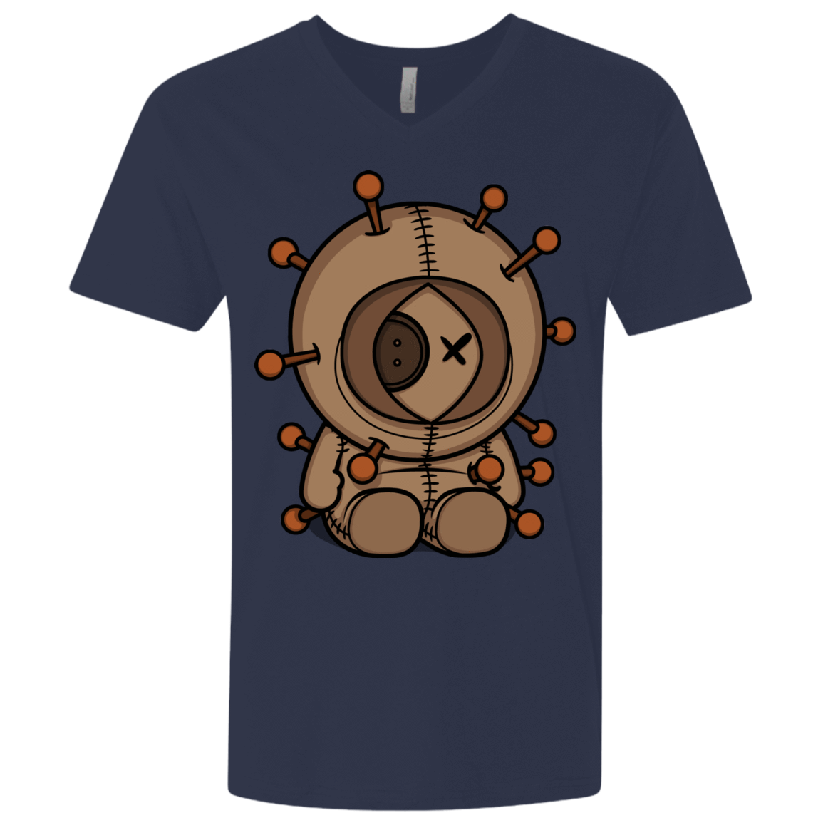 T-Shirts Midnight Navy / X-Small Kenneedles Men's Premium V-Neck