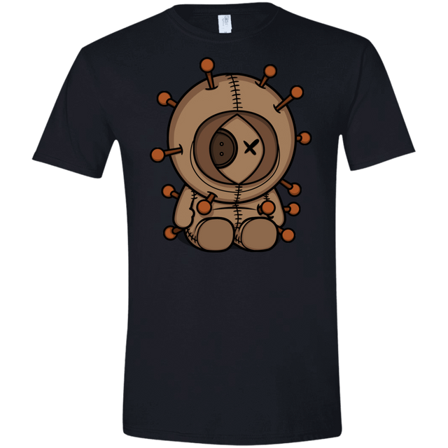 T-Shirts Black / X-Small Kenneedles Men's Semi-Fitted Softstyle