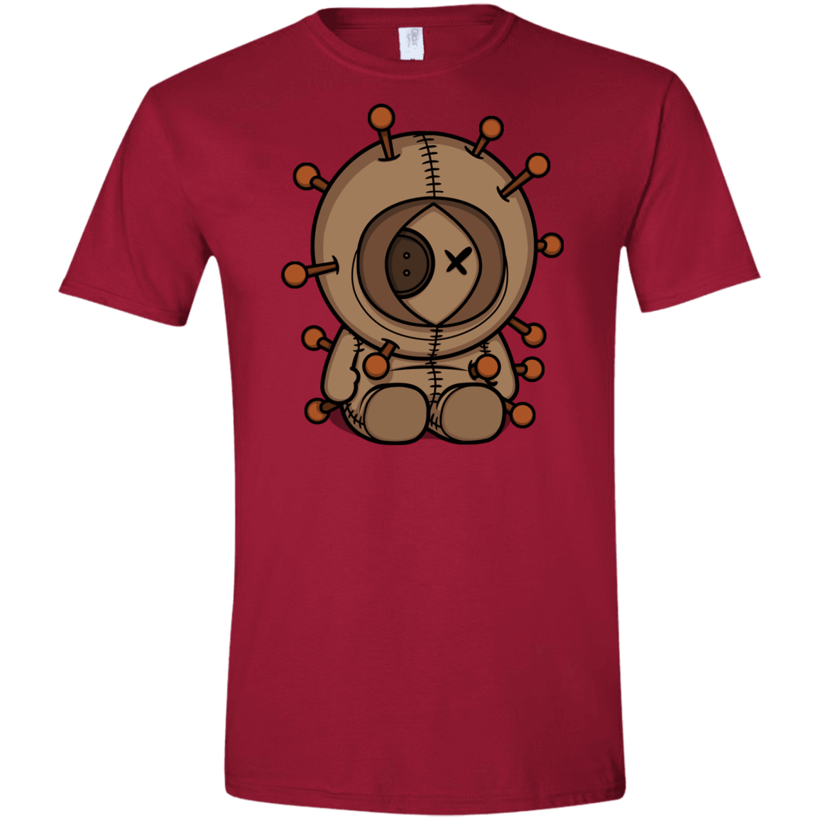 T-Shirts Cardinal Red / S Kenneedles Men's Semi-Fitted Softstyle