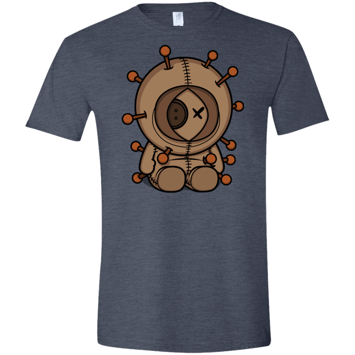 T-Shirts Heather Navy / S Kenneedles Men's Semi-Fitted Softstyle