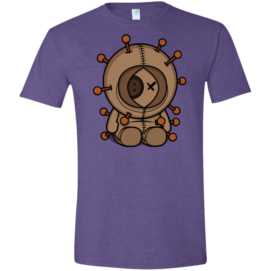 T-Shirts Heather Purple / S Kenneedles Men's Semi-Fitted Softstyle