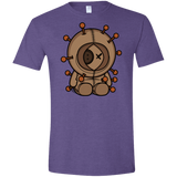 T-Shirts Heather Purple / S Kenneedles Men's Semi-Fitted Softstyle