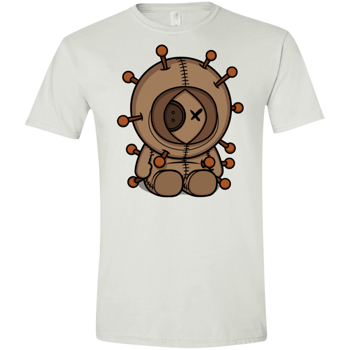 T-Shirts White / X-Small Kenneedles Men's Semi-Fitted Softstyle