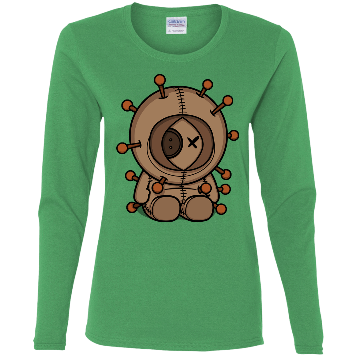 T-Shirts Irish Green / S Kenneedles Women's Long Sleeve T-Shirt