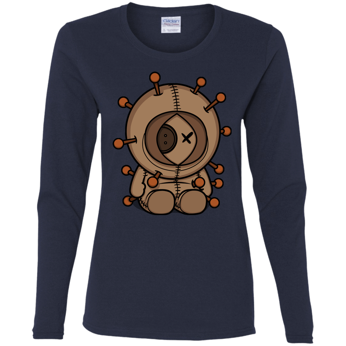 T-Shirts Navy / S Kenneedles Women's Long Sleeve T-Shirt
