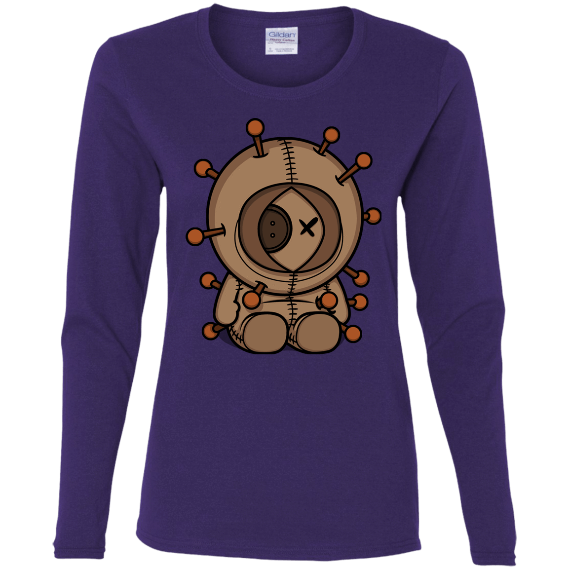 T-Shirts Purple / S Kenneedles Women's Long Sleeve T-Shirt