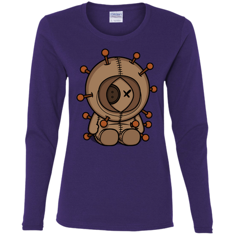 T-Shirts Purple / S Kenneedles Women's Long Sleeve T-Shirt