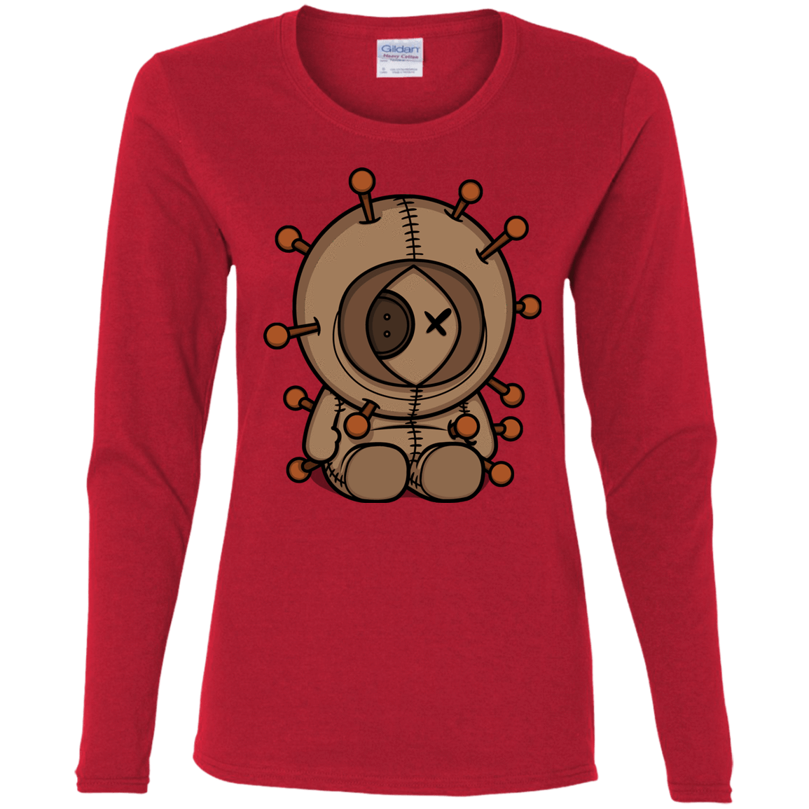 T-Shirts Red / S Kenneedles Women's Long Sleeve T-Shirt