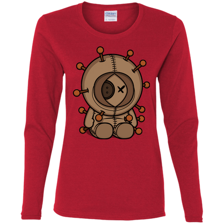 T-Shirts Red / S Kenneedles Women's Long Sleeve T-Shirt