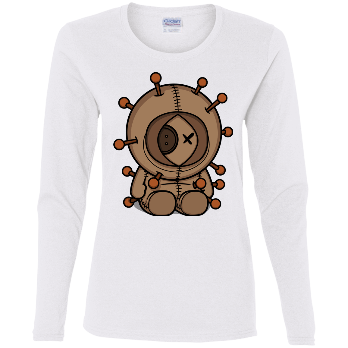 T-Shirts White / S Kenneedles Women's Long Sleeve T-Shirt