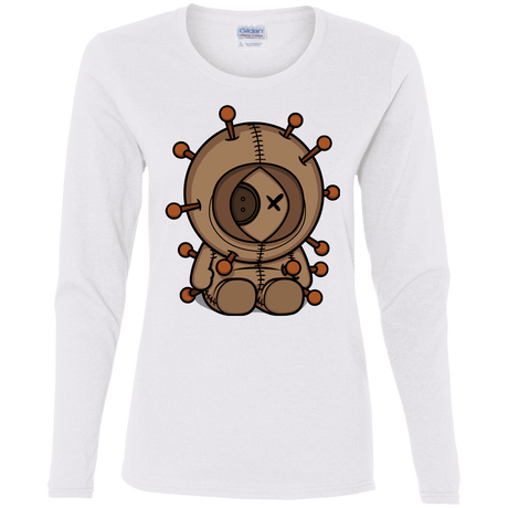 T-Shirts White / S Kenneedles Women's Long Sleeve T-Shirt