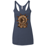 T-Shirts Vintage Navy / X-Small Kenneedles Women's Triblend Racerback Tank