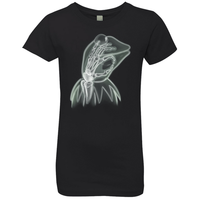 T-Shirts Black / YXS Kermit the Troll Girls Premium T-Shirt