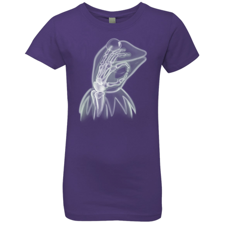 T-Shirts Purple Rush / YXS Kermit the Troll Girls Premium T-Shirt