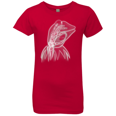 T-Shirts Red / YXS Kermit the Troll Girls Premium T-Shirt