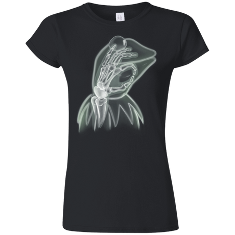 T-Shirts Black / S Kermit the Troll Junior Slimmer-Fit T-Shirt