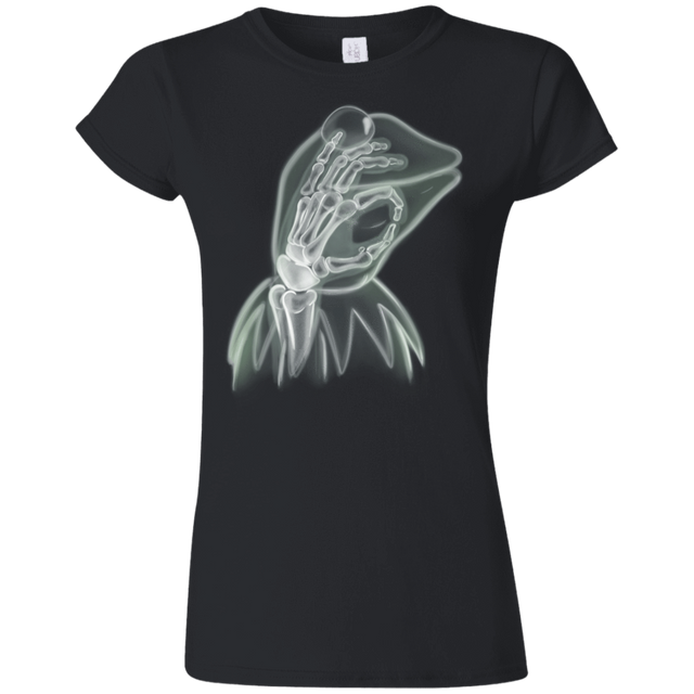 T-Shirts Black / S Kermit the Troll Junior Slimmer-Fit T-Shirt