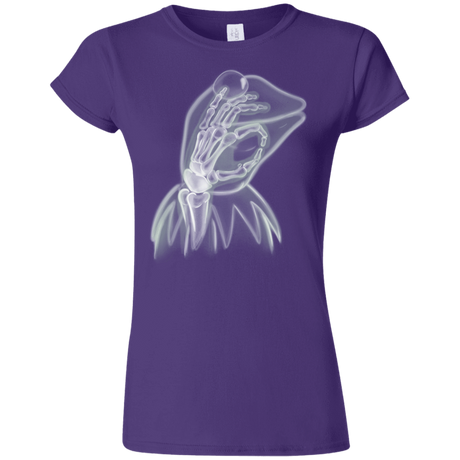 T-Shirts Purple / S Kermit the Troll Junior Slimmer-Fit T-Shirt